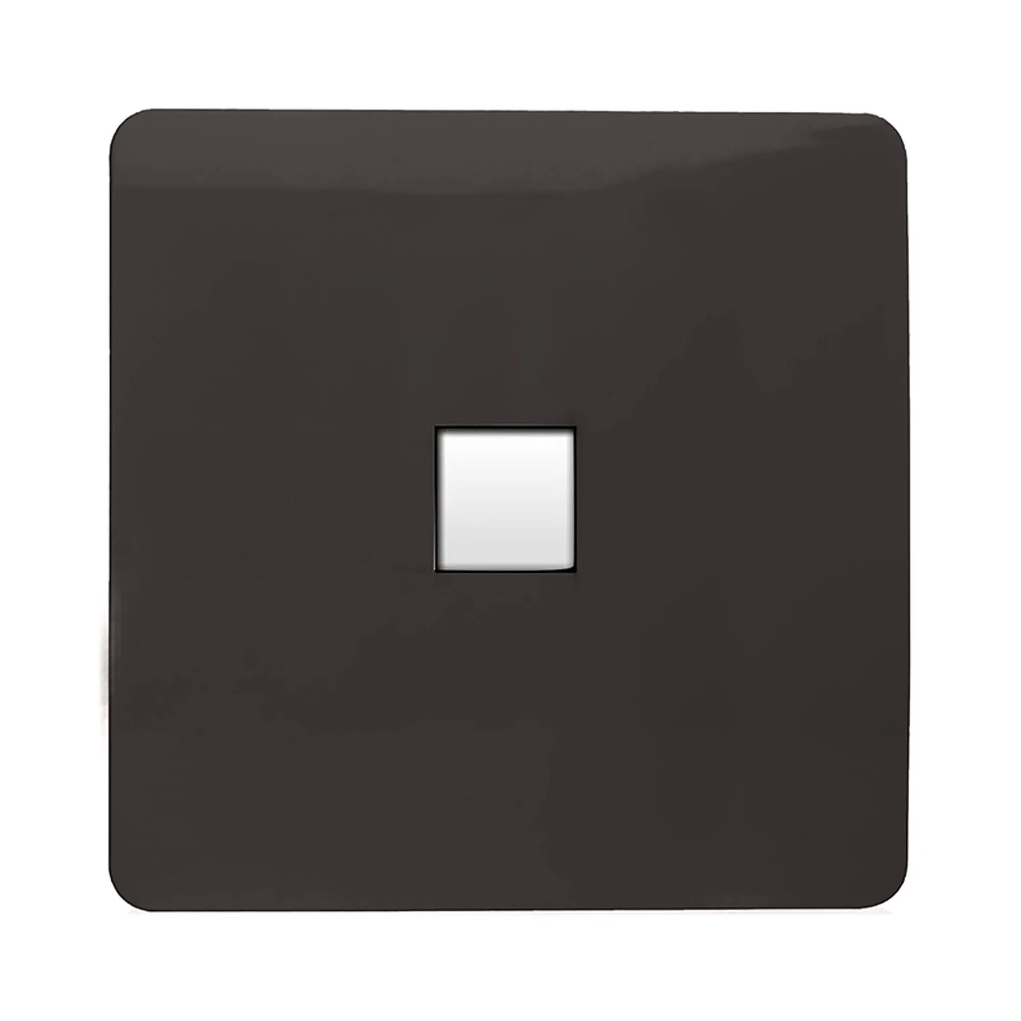 Dark Brown Wiring Accessories Trendi Decorative Screwless Dark Brown Wiring Accessories Trendi Decorative Screwless